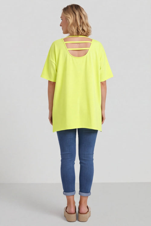 Bantham Strap Back Cotton Top Yellow – image 4 of 5