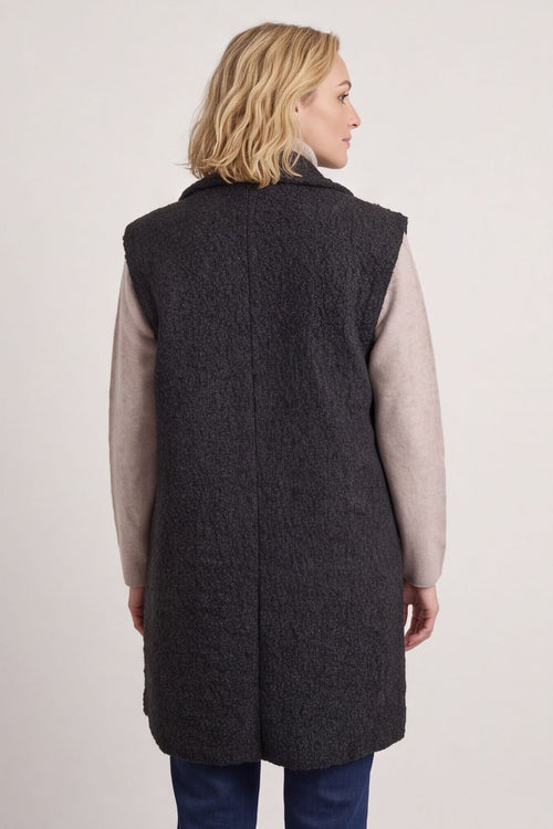 Nori Boucle Gilet Black – image 5 of 6