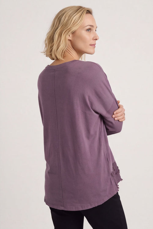 Nitara Cotton Top Purple – image 4 of 5