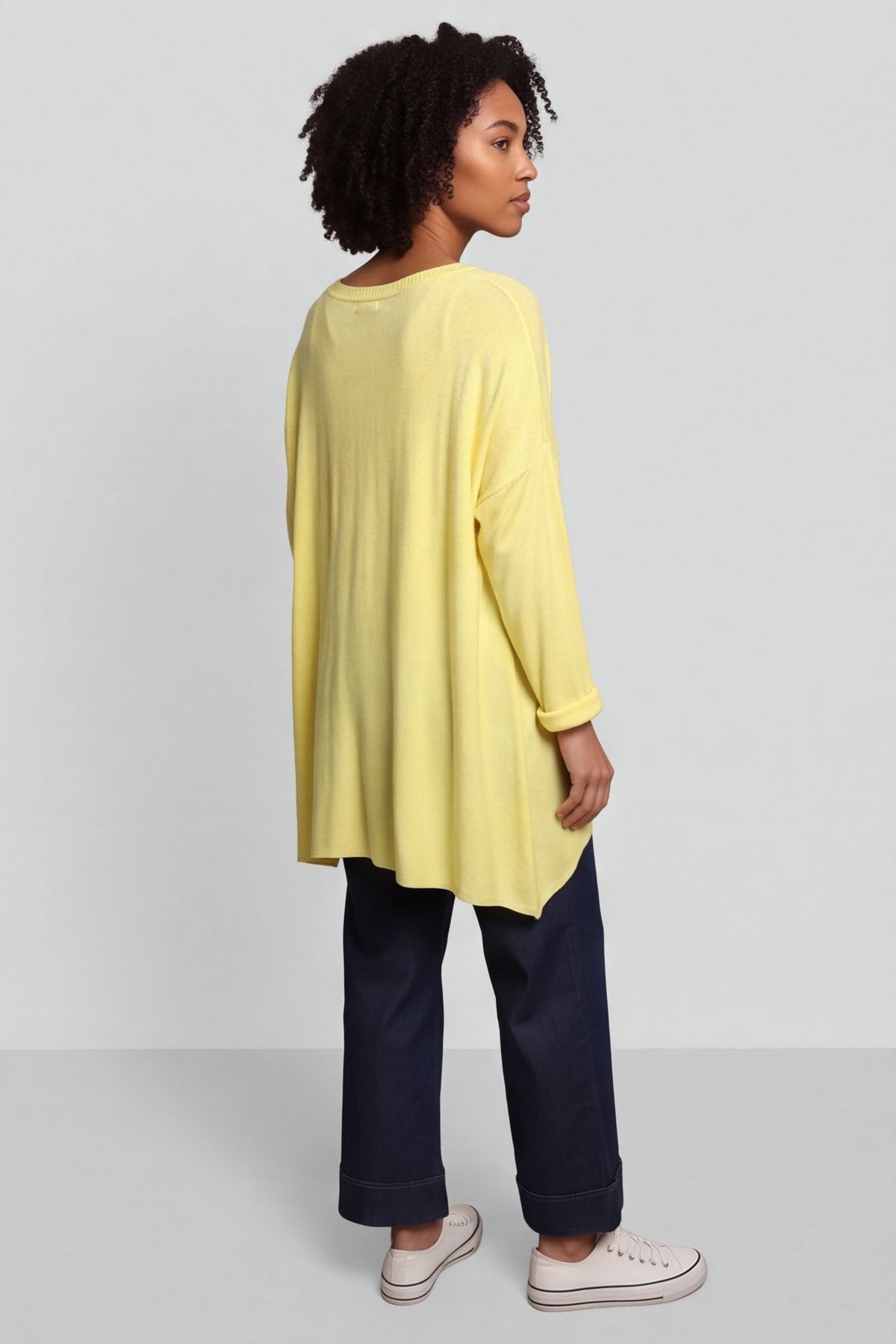 Nice Knit Top Yellow – image 4 of 4