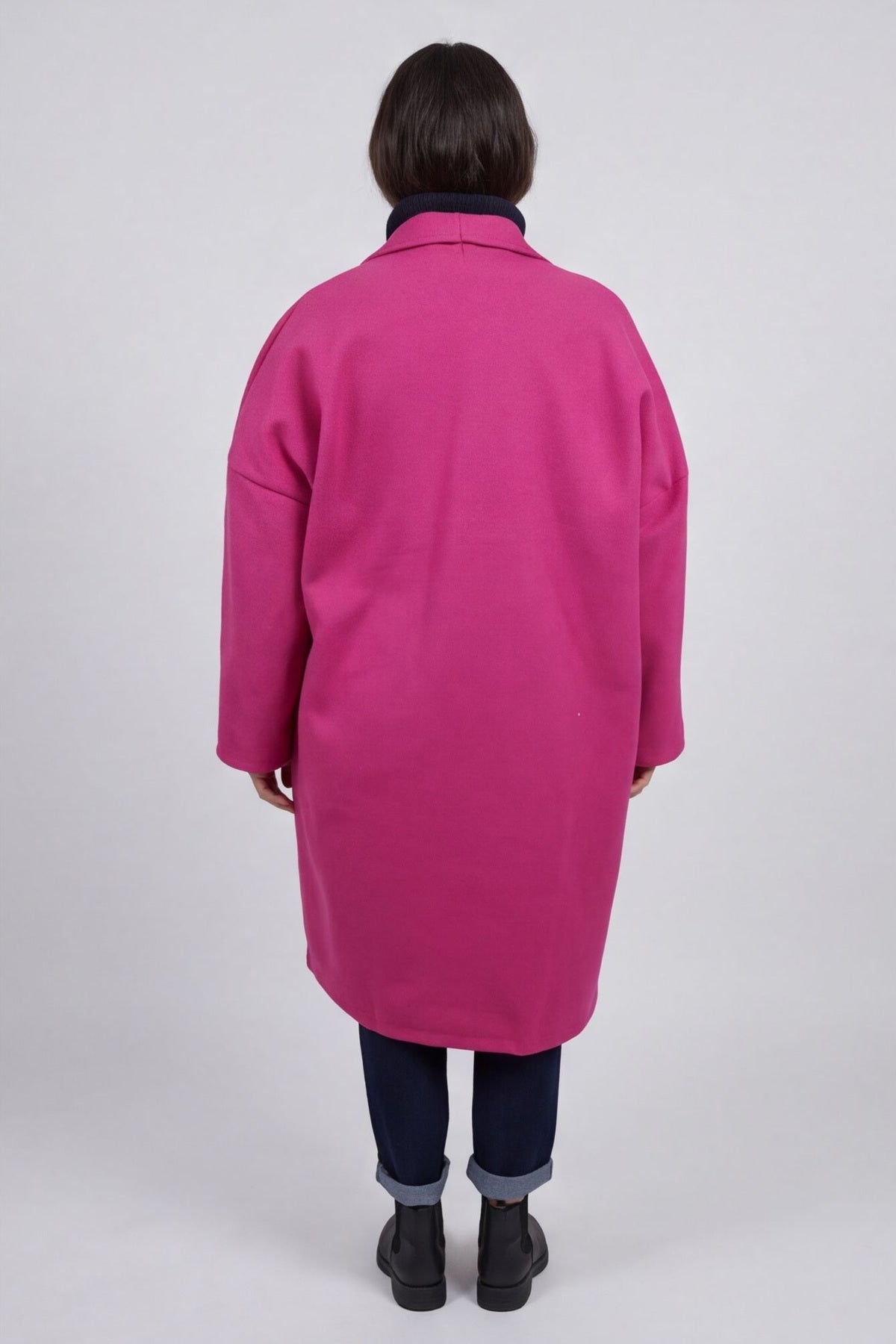 Helen Coat Fuchsia – image 4 of 5