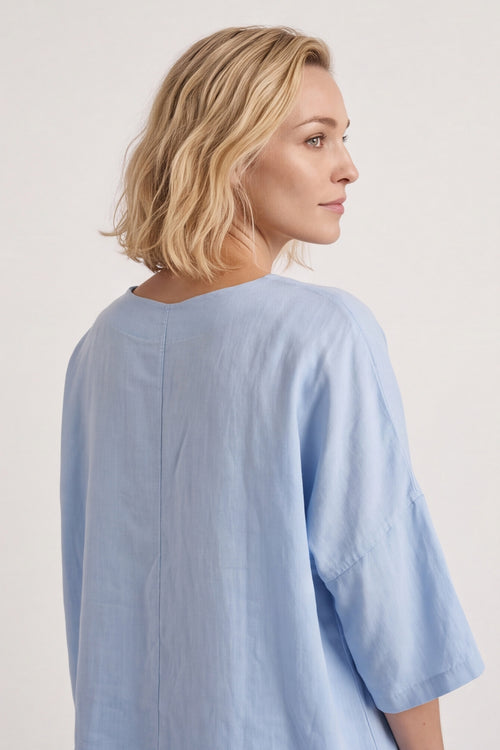 Daisy Linen Top – image 4 of 5