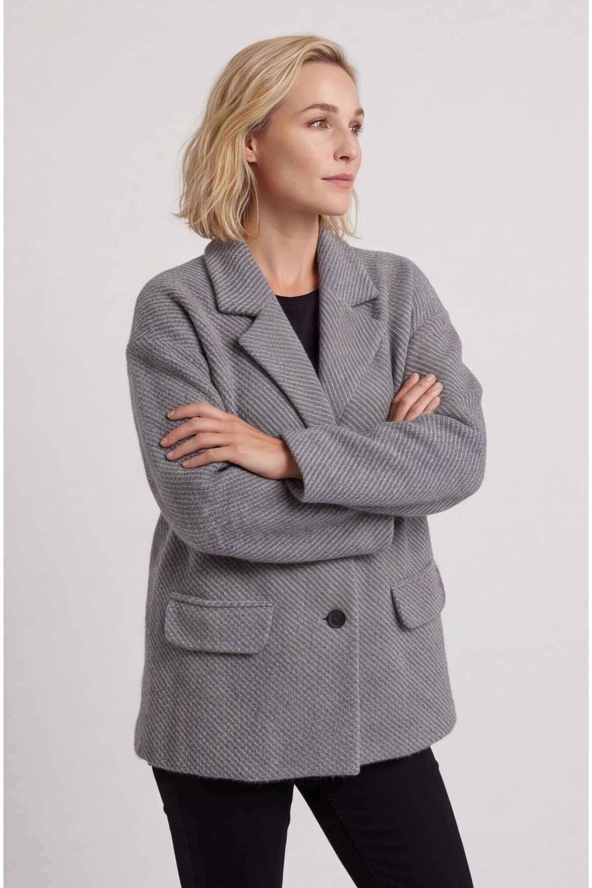 Zena Jacket Mid Grey – image 2 of 3