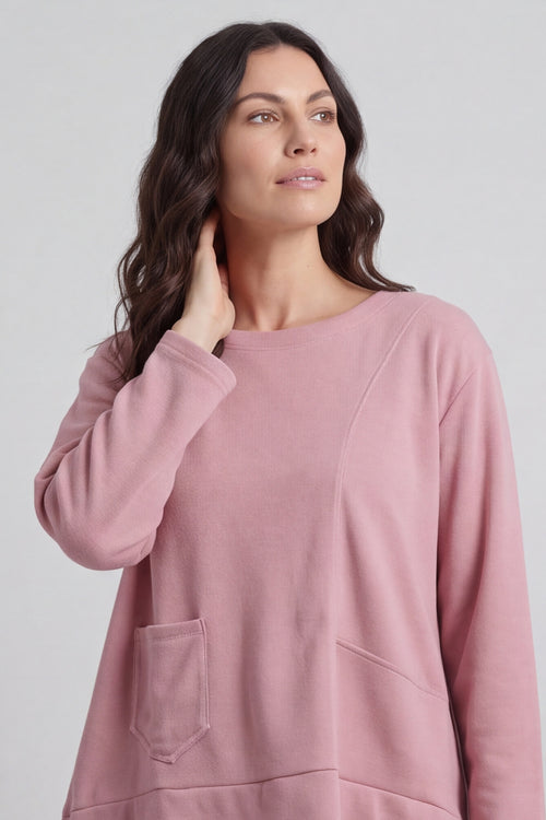 Codie Wool Top Pink – image 4 of 5