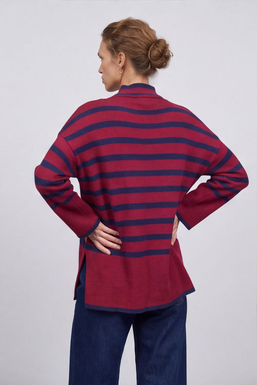 Marla Stripe Knit Top – image 5 of 6