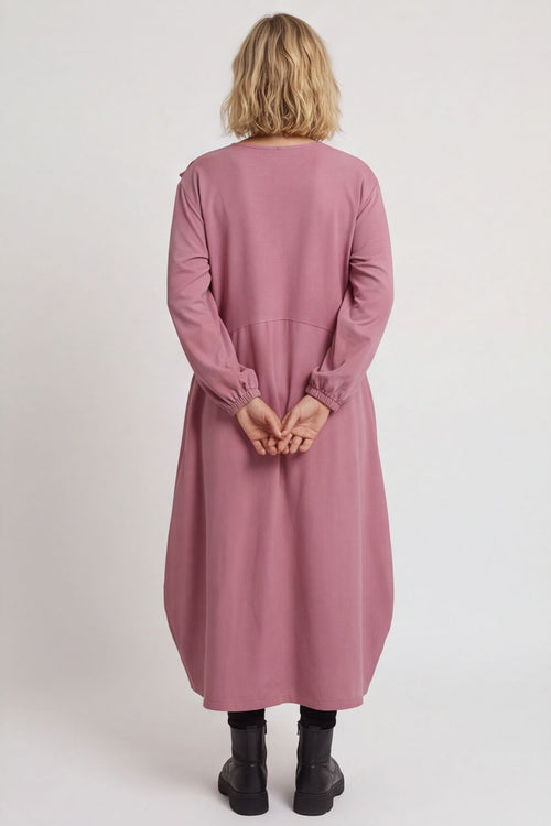 Netta Cotton Dress Grape – image 4 of 5