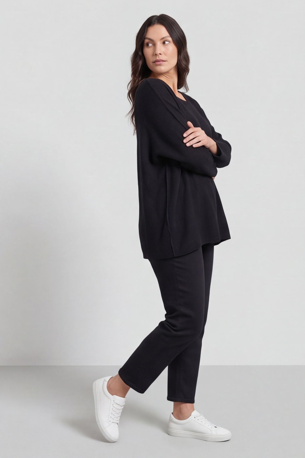 Leah Knitted Jumper Black – image 5 of 6