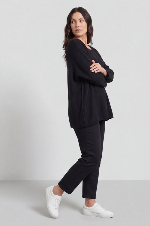 Leah Knitted Jumper Black – image 5 of 6