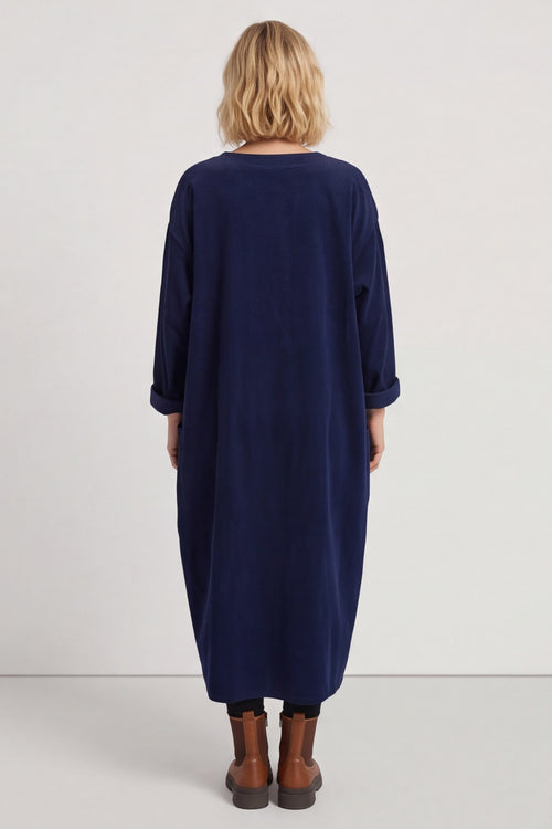 Cerys Cord Pocket Dress Navy – image 5 of 6