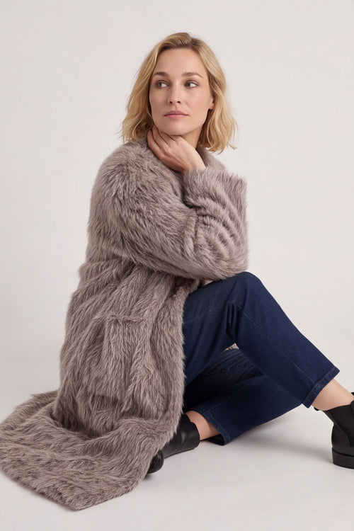 Stevie Soft Brushed Longline Jacket – image 5 of 6