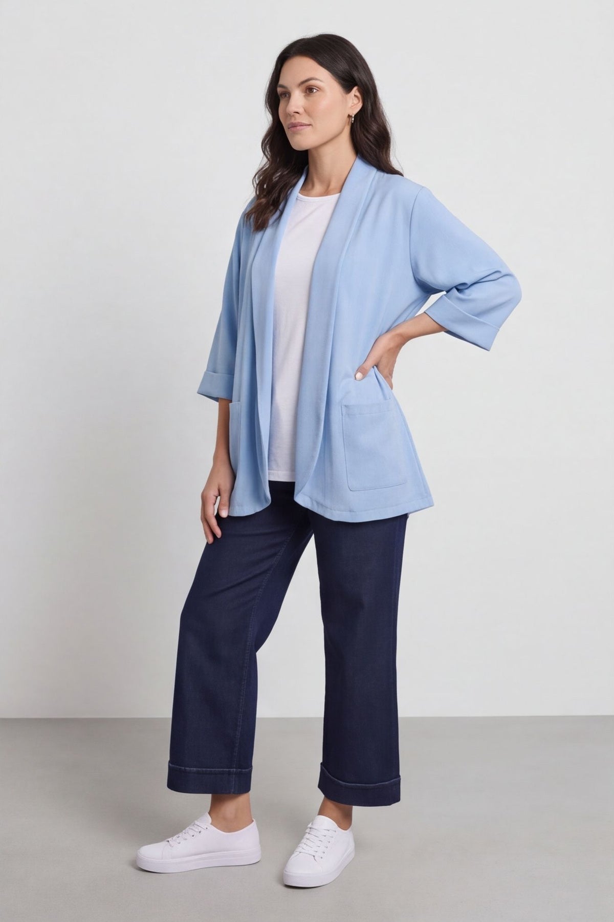 Karissa Jacket Powder Blue – image 4 of 5