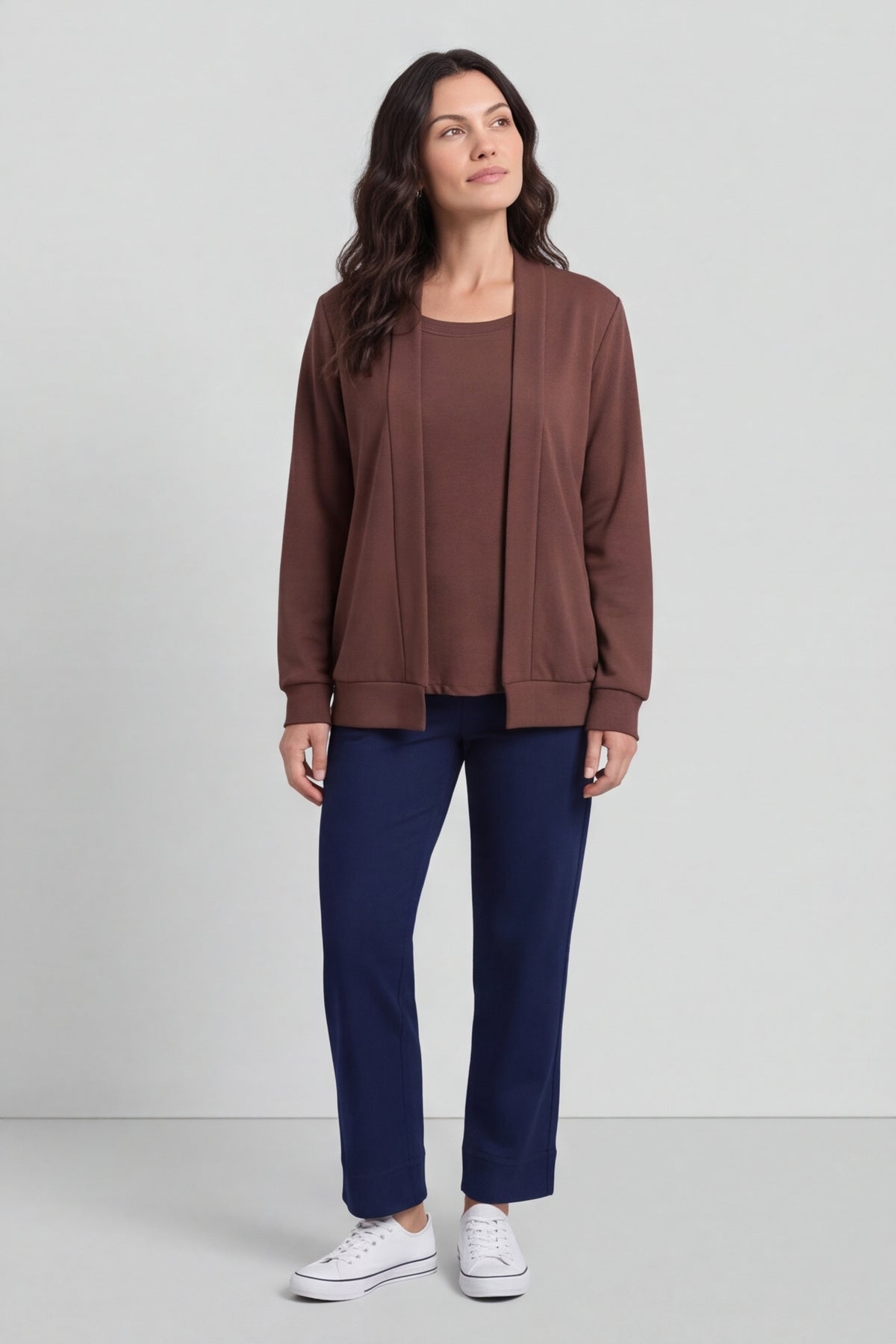 Evianna Knitted Top Cocoa – image 5 of 6