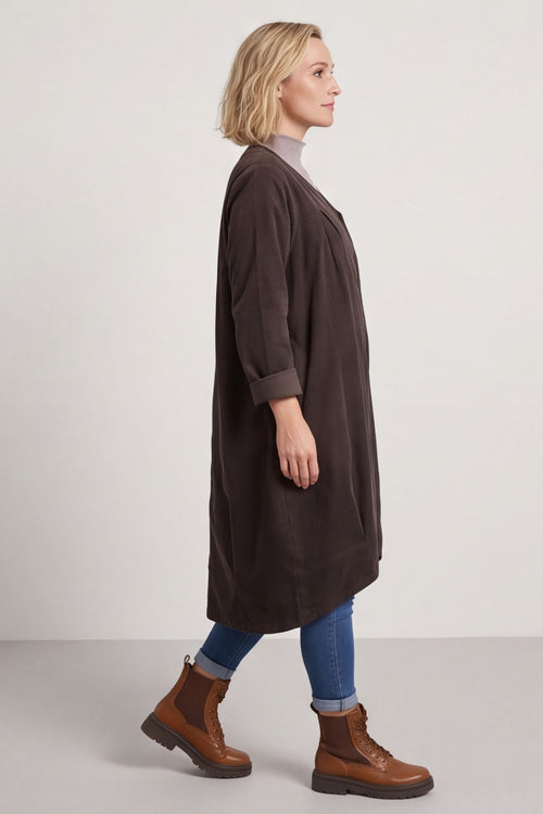 Lacinda Needlecord Jacket Cocoa – image 4 of 5