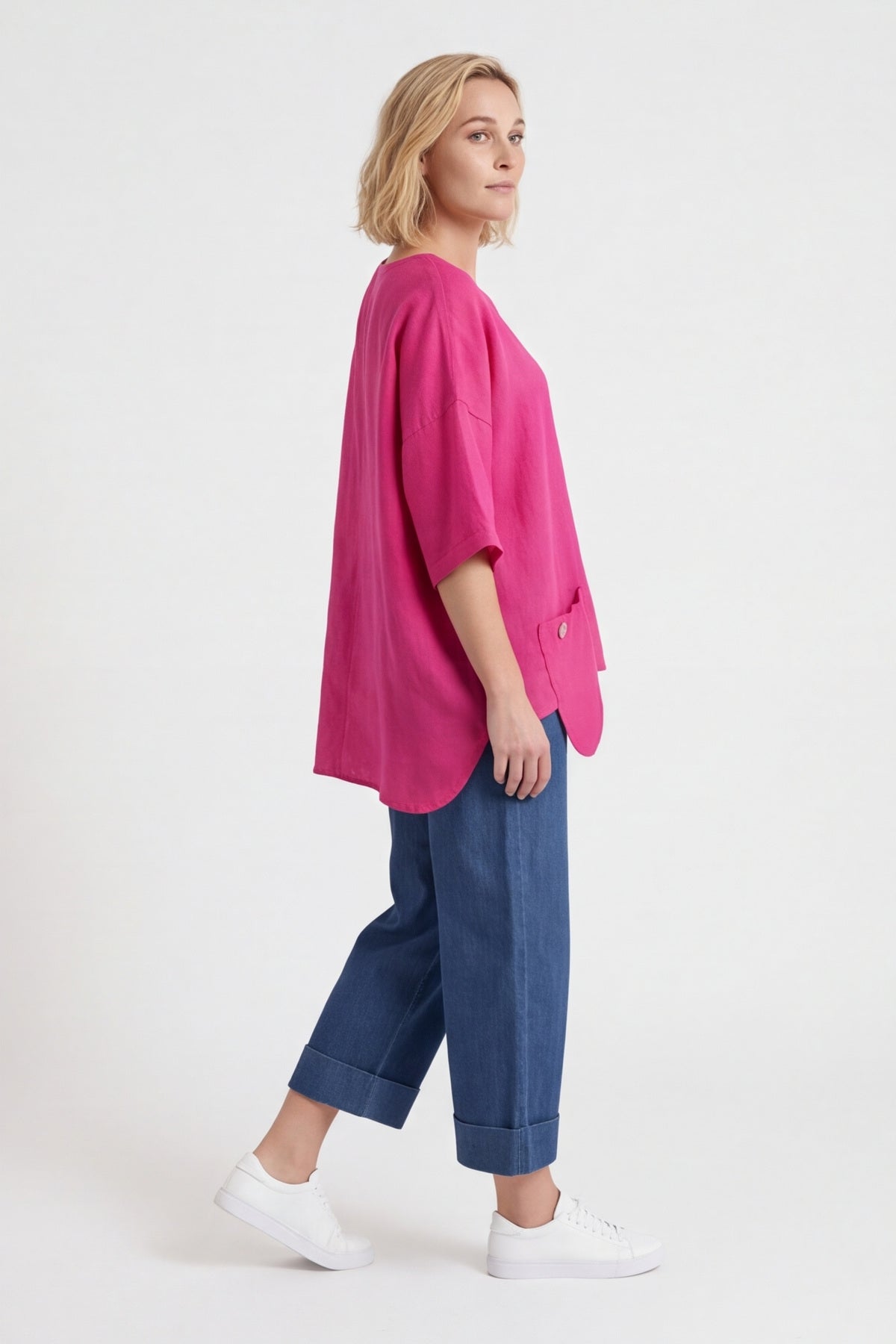 Daisy Linen Top – image 5 of 5