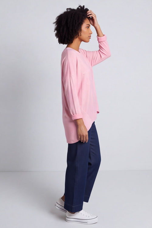 Nice Knit Top Pink – image 5 of 6