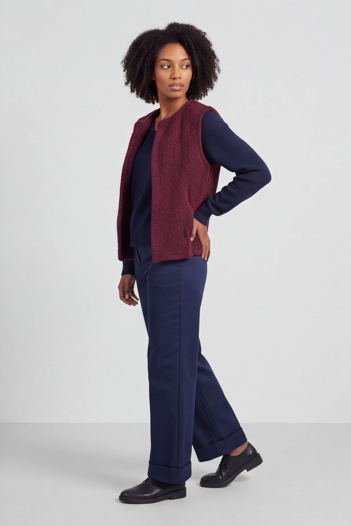 Tessa Bouclé Gilet – image 5 of 5