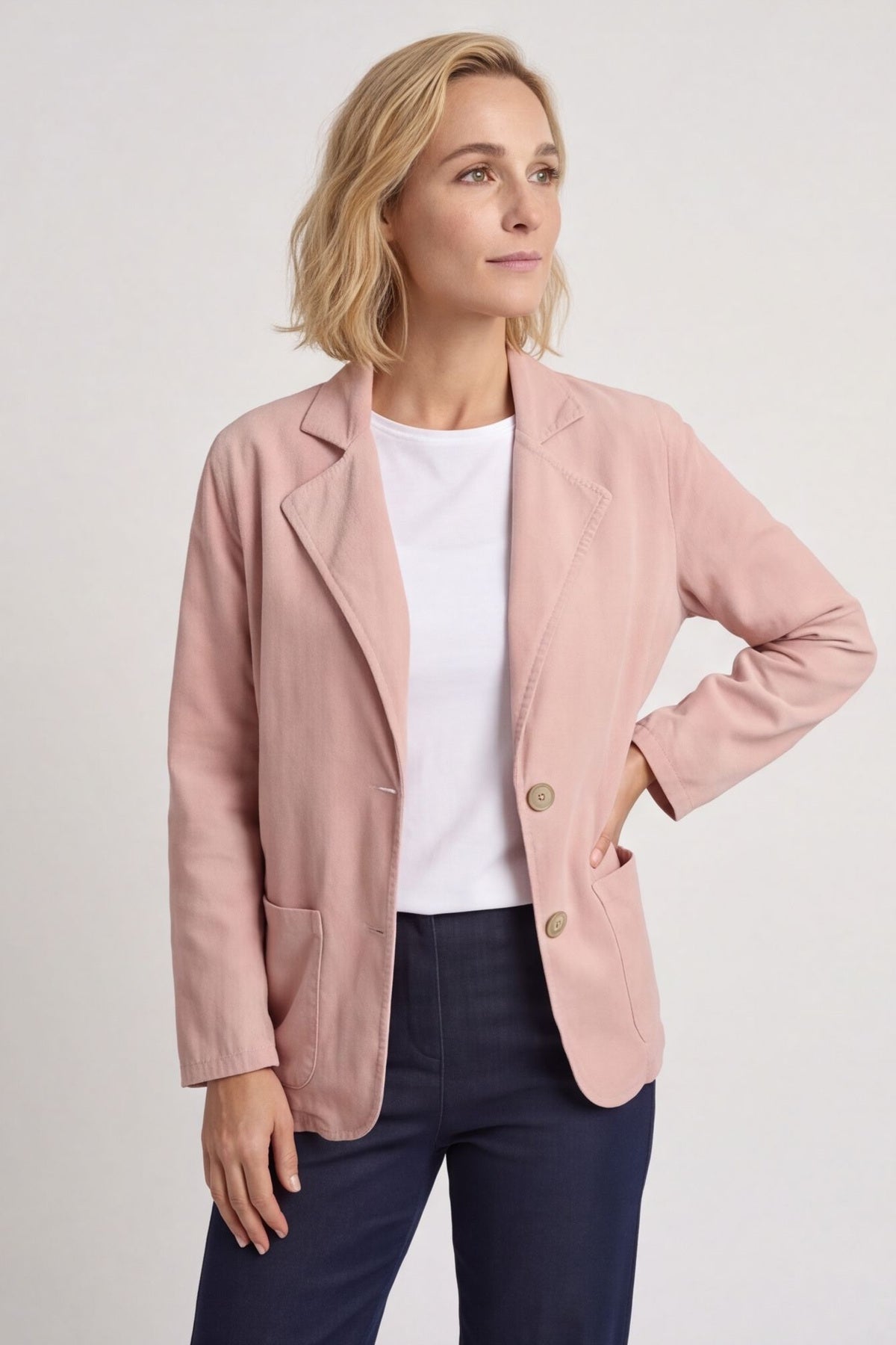 Marina Needlecord Jacket Pink – image 5 of 6