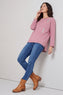 Barbara Pocket Cotton Top Pink – image 5 of 6
