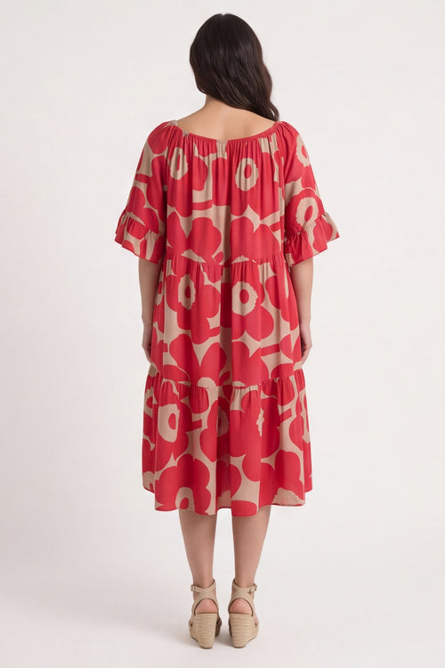 Maeve Print Dress – image 5 of 6