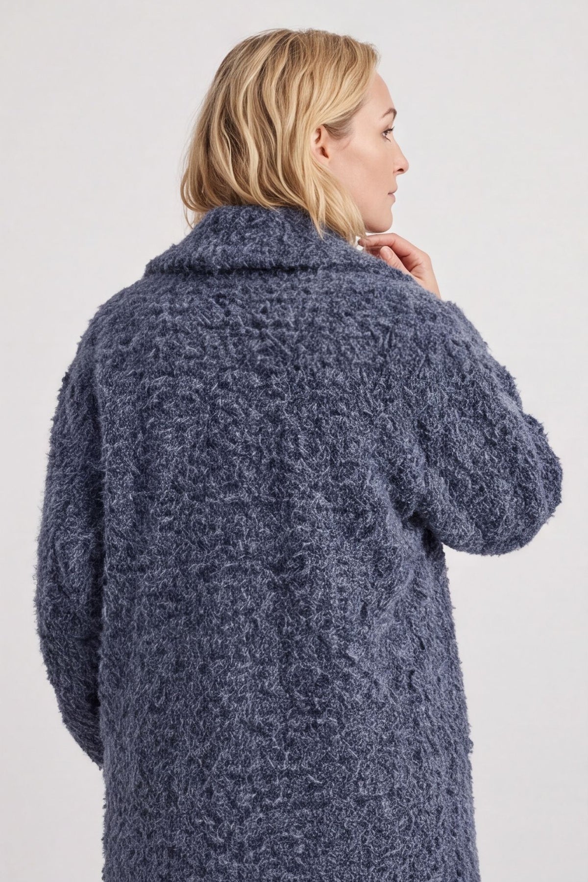 Stefania Coat Dark Blue – image 4 of 5