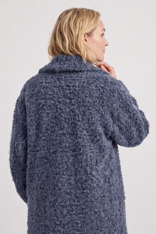 Stefania Coat Dark Blue – image 4 of 5