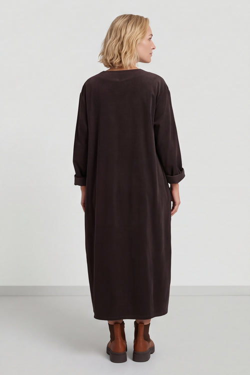 Cerys Cord Pocket Dress Cocoa – image 5 of 6