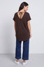 Porthcurno Tie Back Cotton Top Cocoa – image 5 of 5
