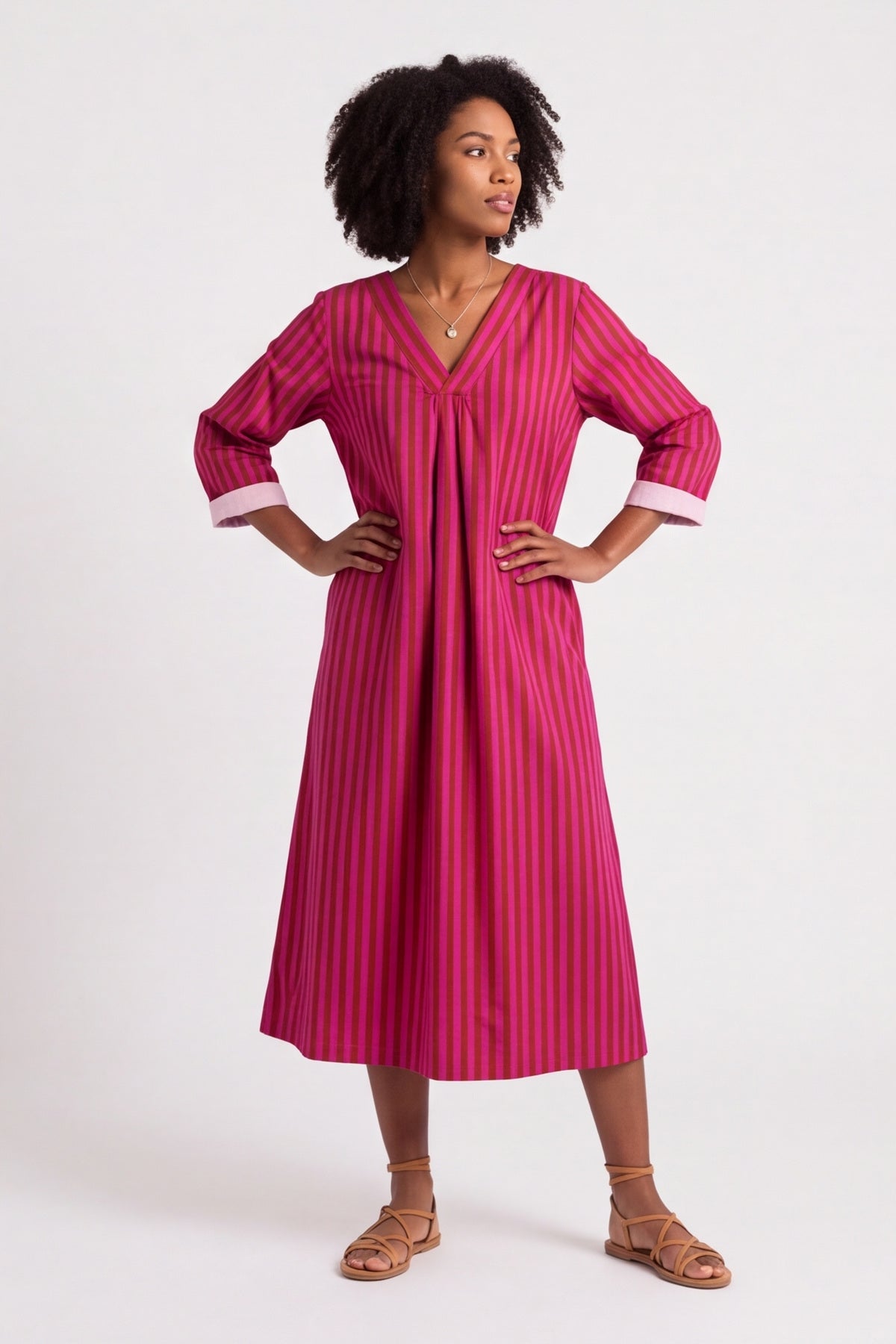 Lottie Stripe Dress – image 5 of 6