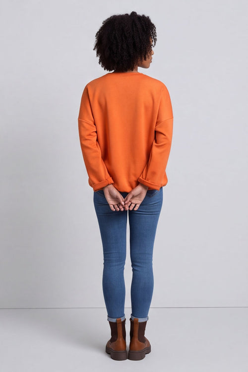 Tania Pocket Top Burnt Orange – image 5 of 6
