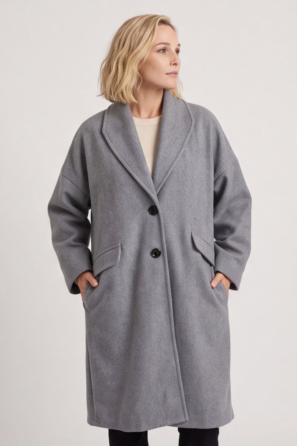 Helen Coat Grey – image 5 of 6