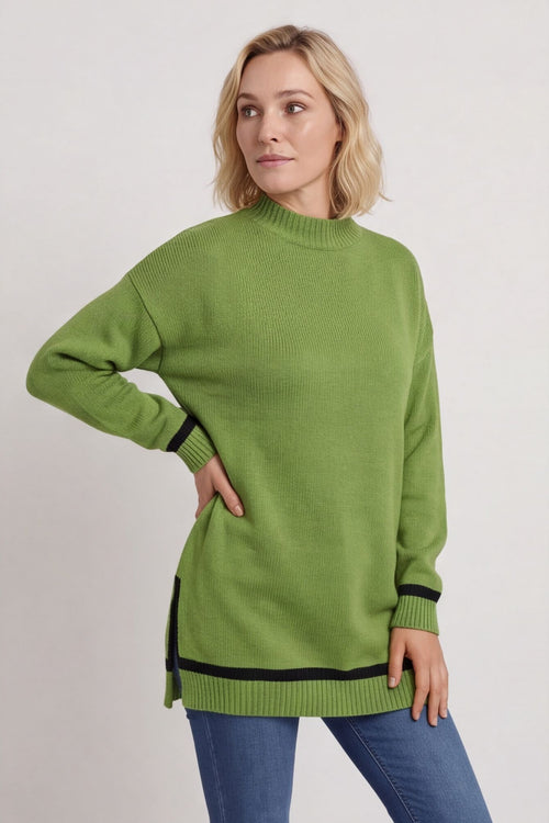 Suzette Knitted Jumper Green – image 5 of 6