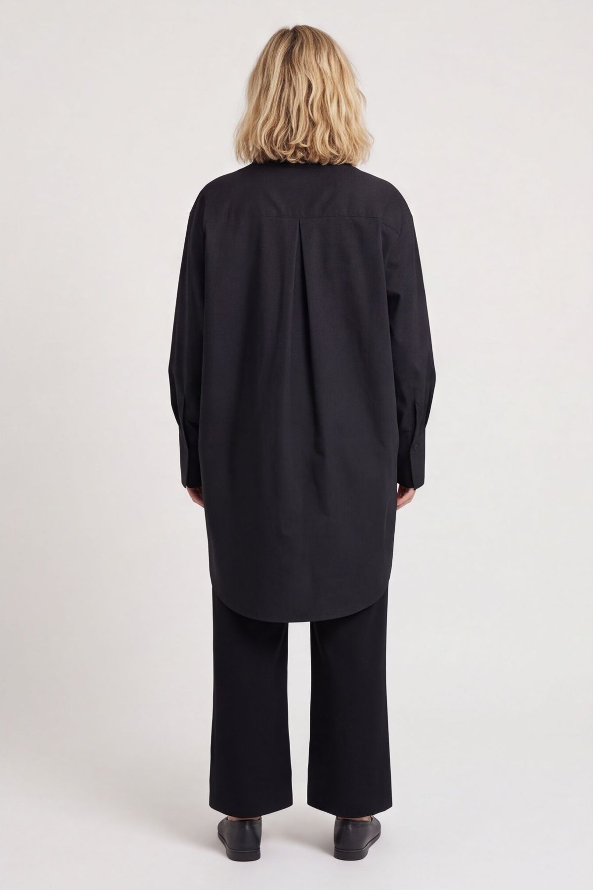 Natalie Cotton Shirt Black – image 5 of 6
