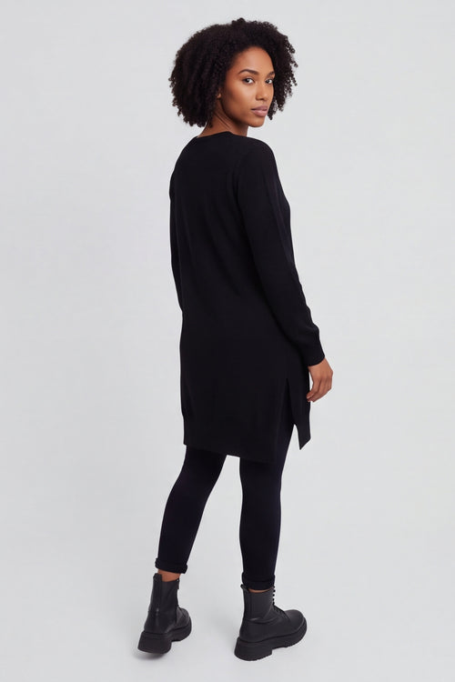 Elisa Pocket Knitted Tunic Black – image 5 of 6