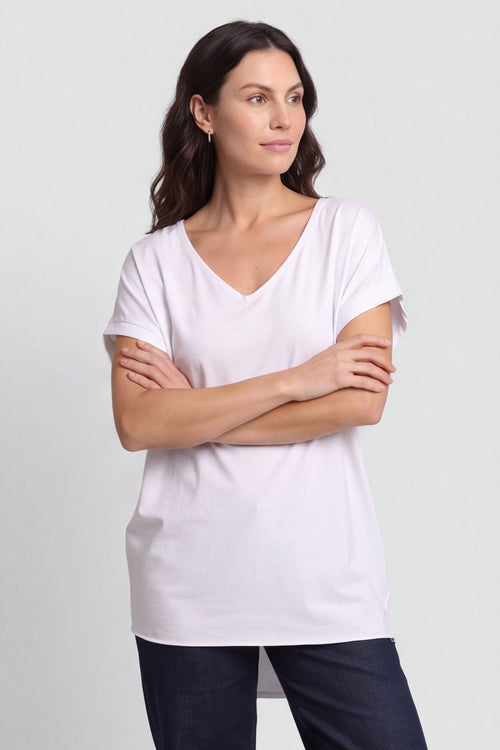 Porthcurno Tie Back Cotton Top White – image 5 of 6