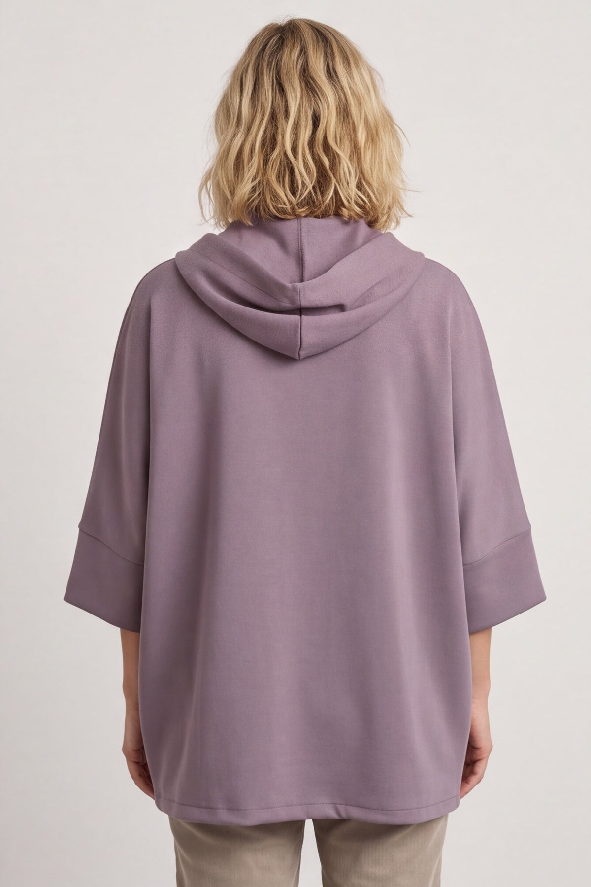 Marjorie Zip Hooded Jacket Mocha – image 5 of 6