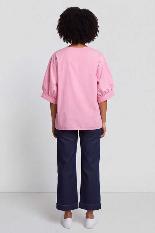 Lallie Cotton Top Pink – image 4 of 4