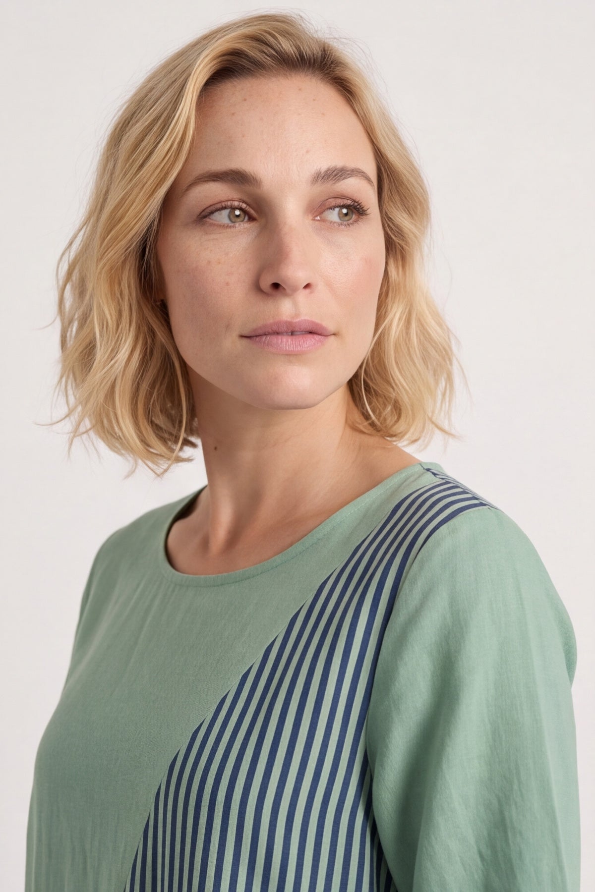 Rosa Stripe Linen Stripe – image 5 of 6