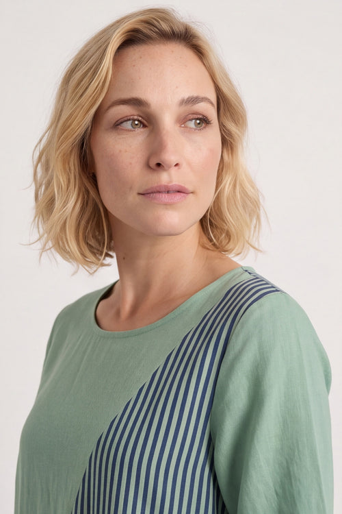 Rosa Stripe Linen Stripe – image 5 of 6