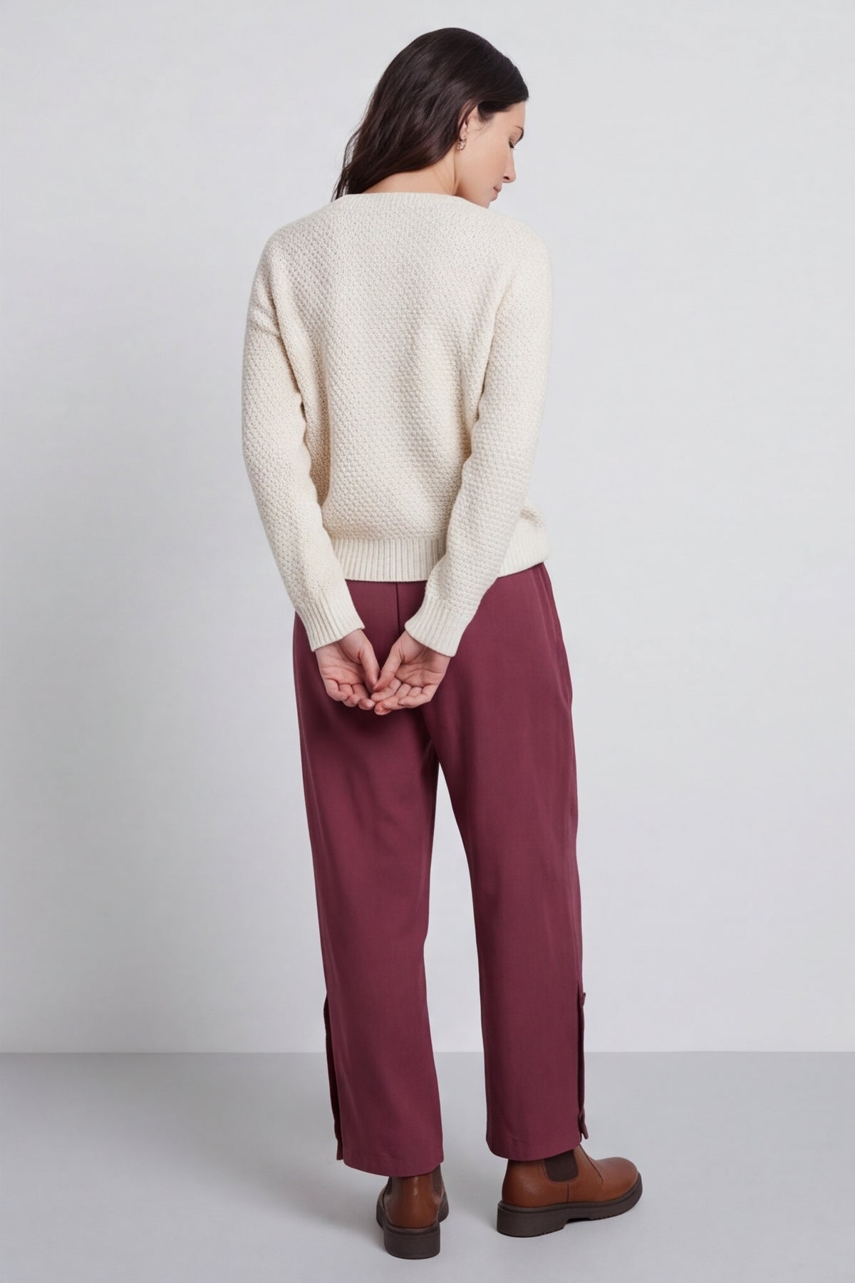 Nydia Trousers Wine – image 5 of 6