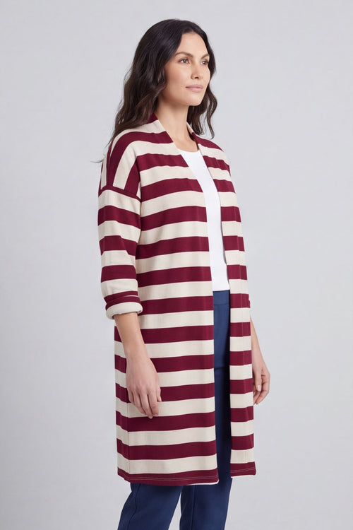 Lizzie Stripped Longline Cardigan – image 5 of 6