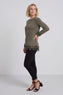 Chantelle Lace Detail Top Khaki – image 4 of 4