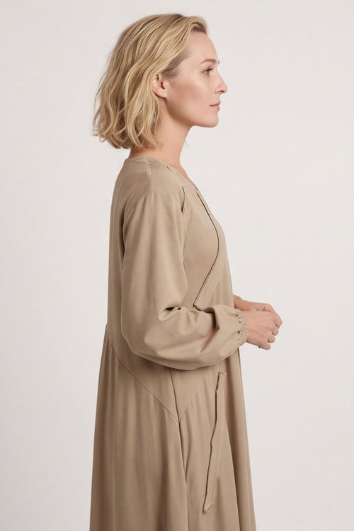 Netta Cotton Dress Stone – image 5 of 6