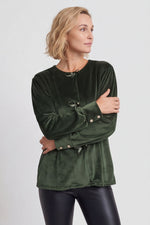 Rhona Bow Front Top Khaki Khaki - Rhona Bow Front Top Khaki – image 5 of 6