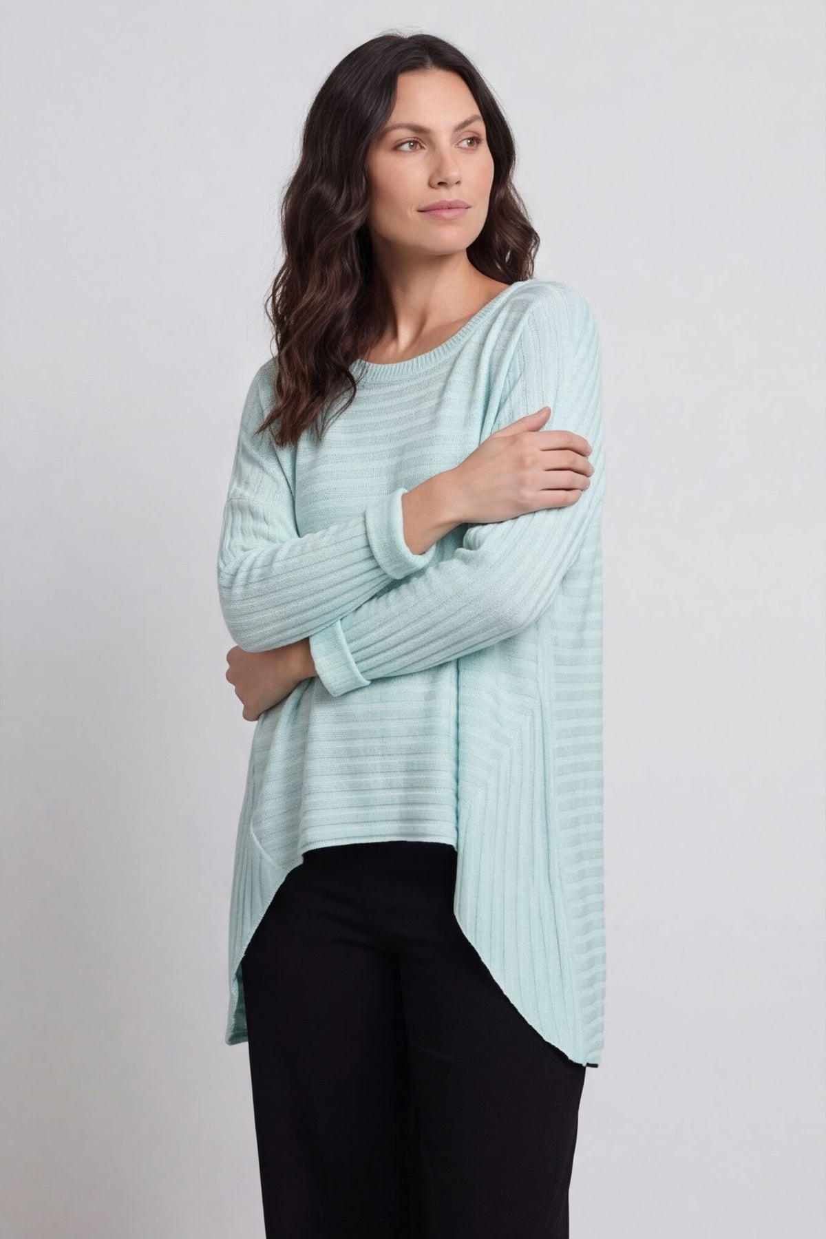 Allissa Knit Top Mint – image 5 of 6
