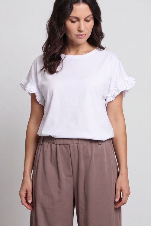 Blair Button Pocket Cotton Trousers Mocha – image 3 of 4