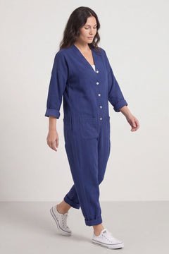 Paulton Needlecord Boilersuit Navy – image 5 of 6