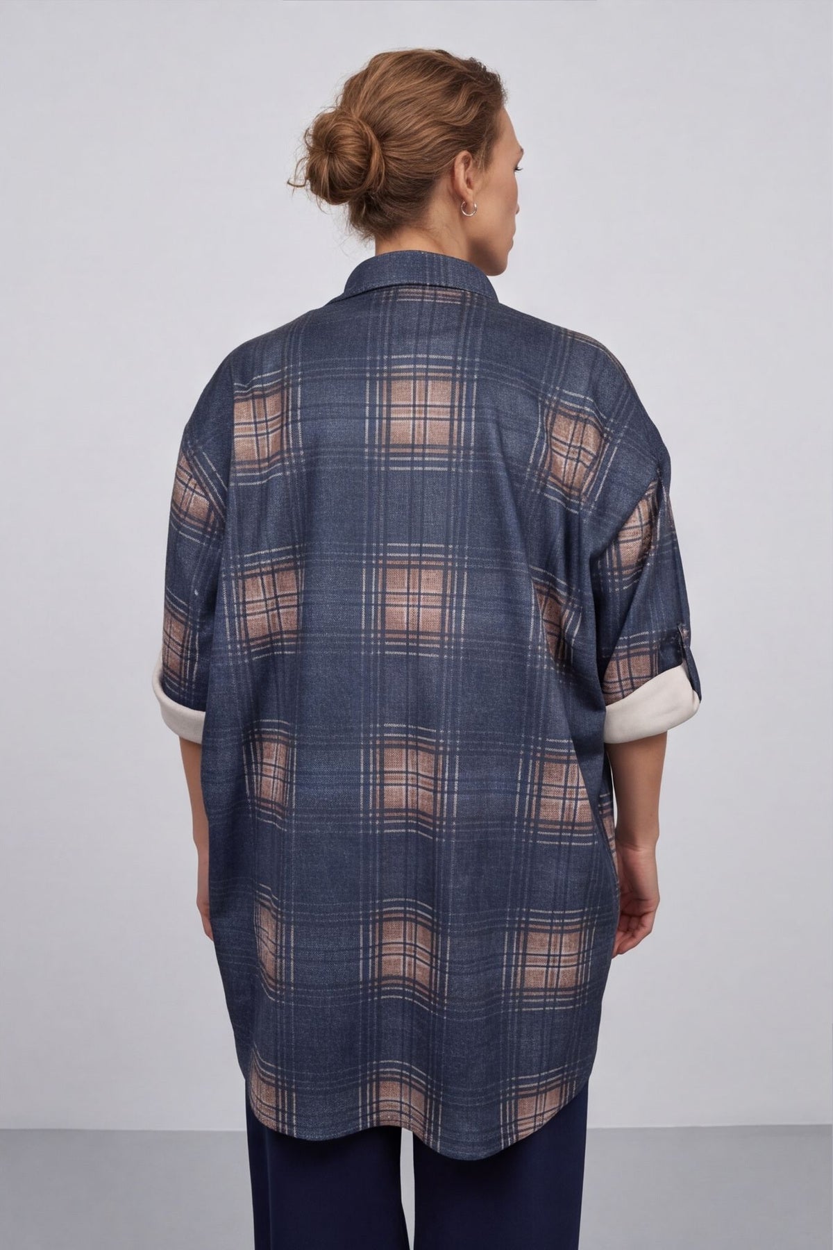 Calla Print Over Shirt – image 4 of 5