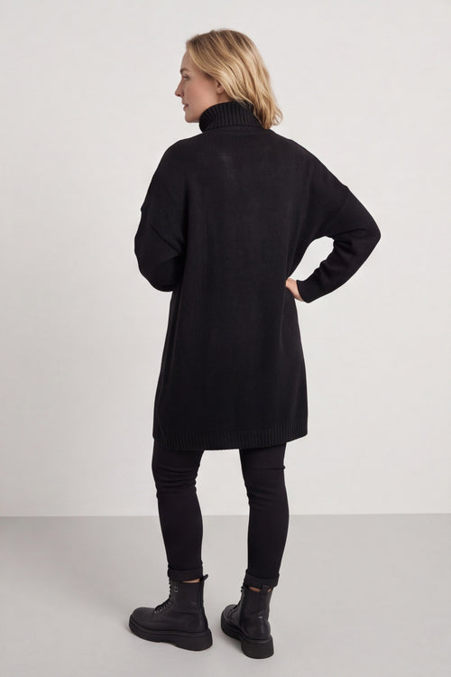 Moira Polo Knitted Jumper Black – image 5 of 6