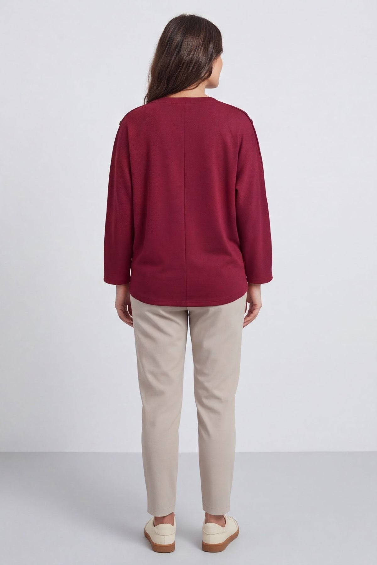 Lesley Button Top Wine – image 4 of 5
