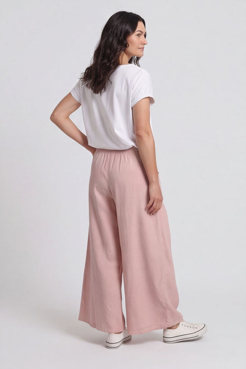 Aitana Pocket Linen Trousers Pink – image 4 of 5